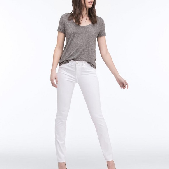 AG Adriano Goldschmied White Prima Cigarette Jeans - Picture 9 of 14